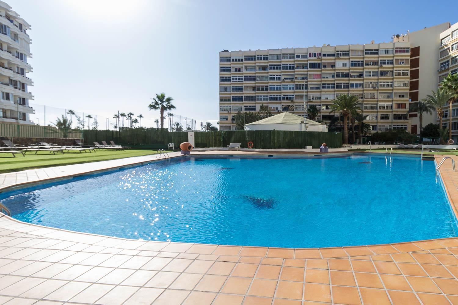 Blue Sky, Apartamento Vista Oceano Playa del Inglés Eksteriør billede