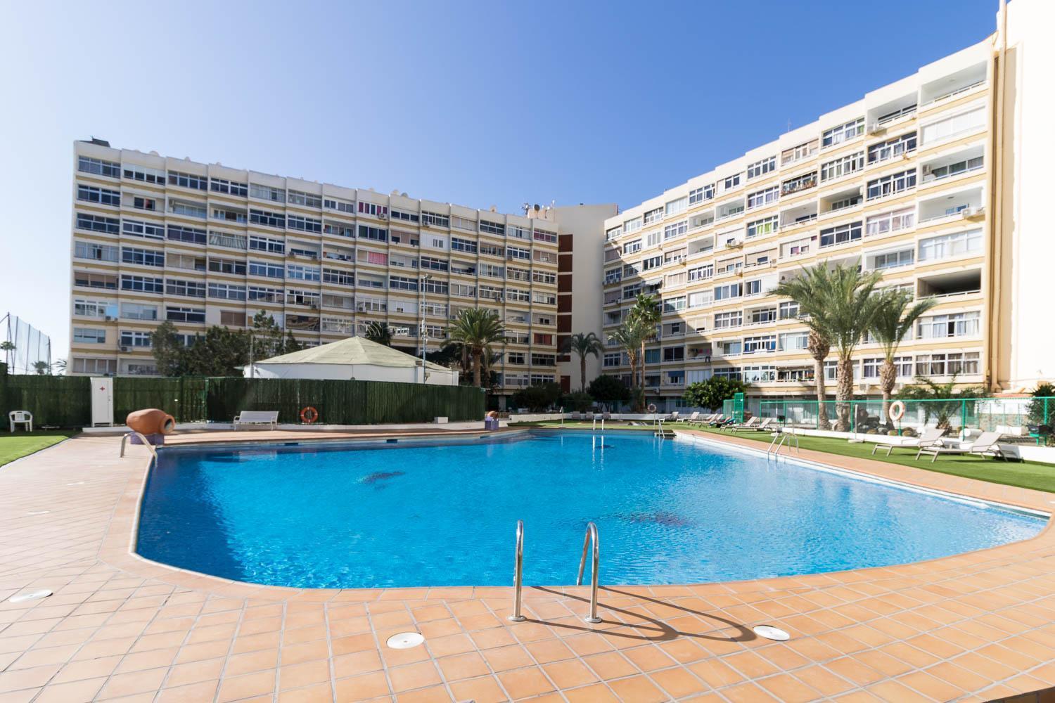 Blue Sky, Apartamento Vista Oceano Playa del Inglés Eksteriør billede