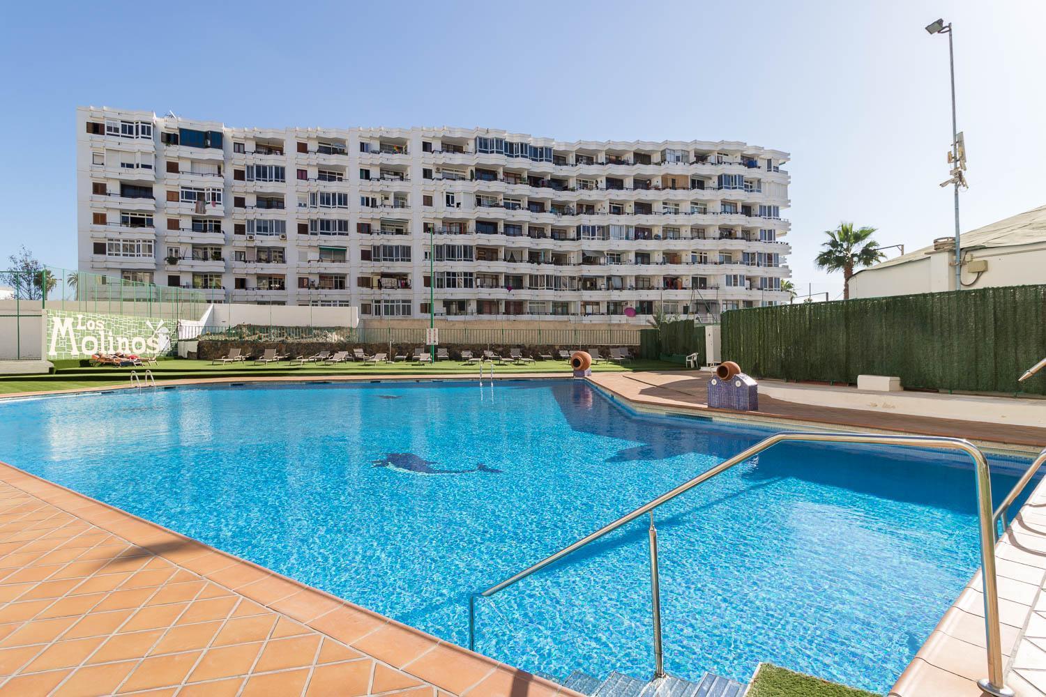 Blue Sky, Apartamento Vista Oceano Playa del Inglés Eksteriør billede