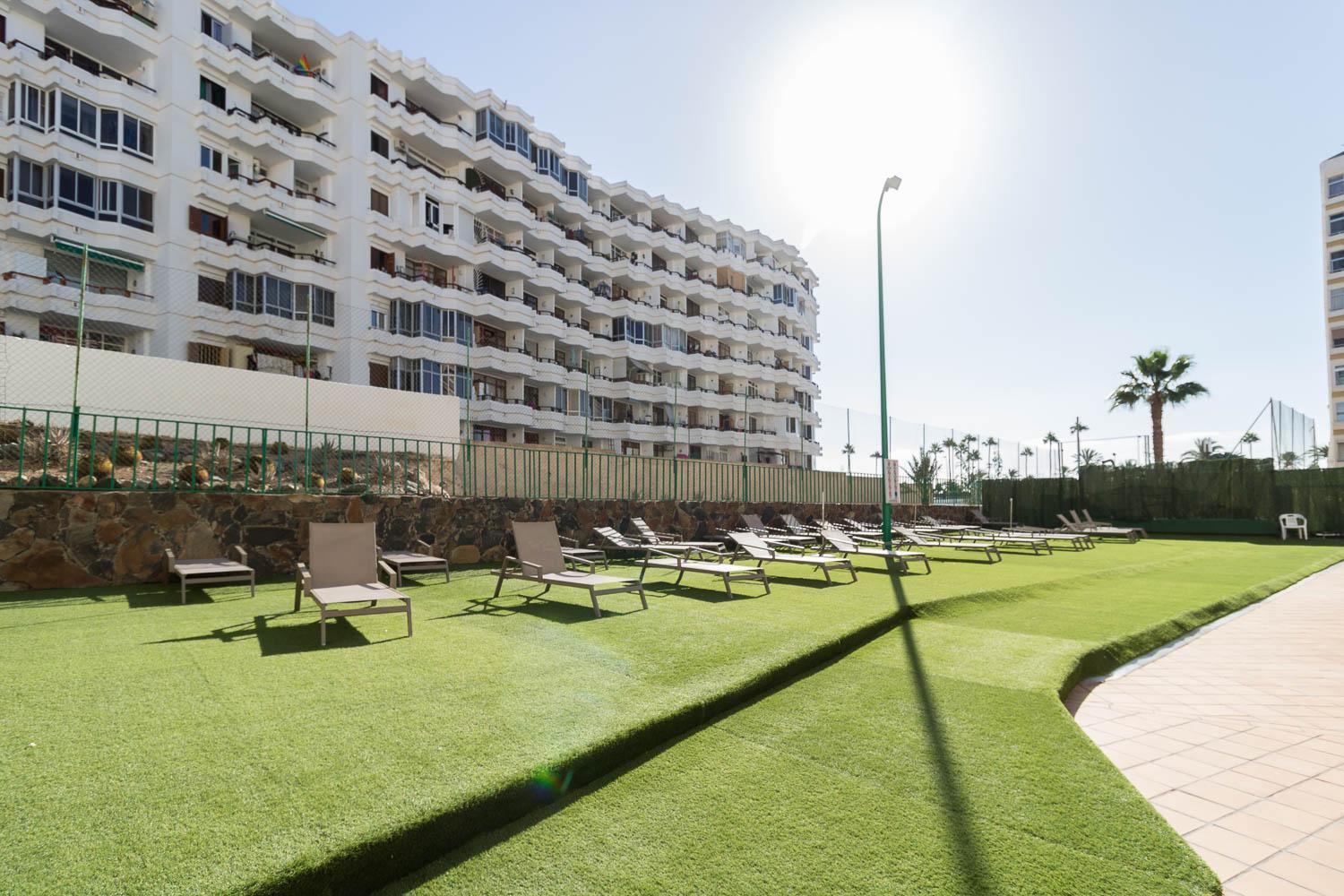 Blue Sky, Apartamento Vista Oceano Playa del Inglés Eksteriør billede